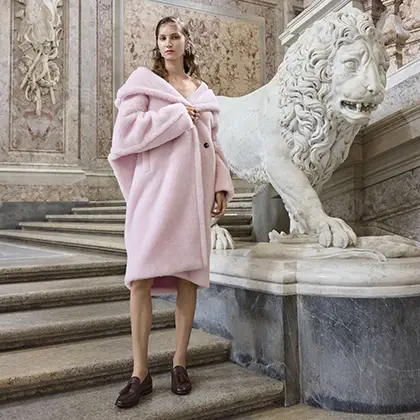 Viscose yarn cardigan, marron glace' | Max Mara